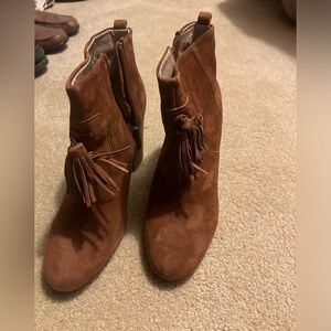 Suede Booties